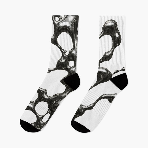 Item preview, Chrome Phantoms – Symmetrical Drip Illusion designed and sold by AbstractAnom.