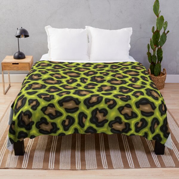 Item preview, 3d leopard print green designed and sold by ezgiworkshop.
