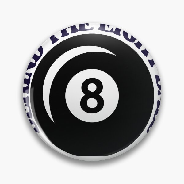 Item preview, Behind the Eight Ball Design. designed and sold by TheMysticNook.
