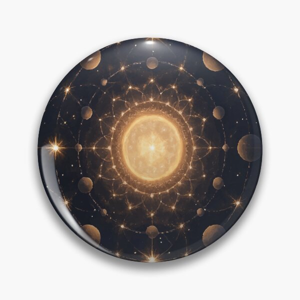 Item preview, Celestial Harmony – Mandala of the Cosmos designed and sold by AbstractAnom.