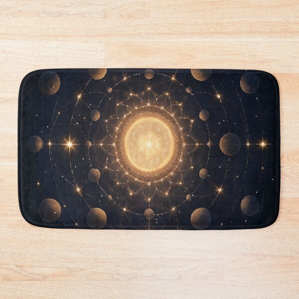 Item preview, Celestial Harmony – Mandala of the Cosmos designed and sold by AbstractAnom.