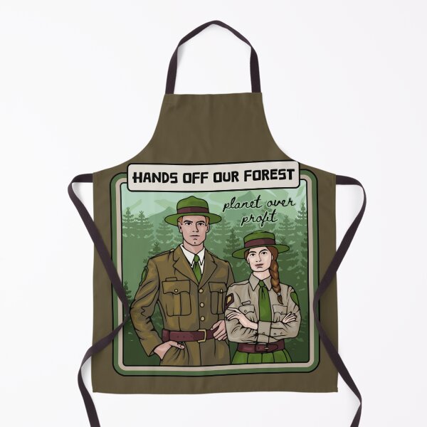 Item preview, Hands Off Our Forest - Planet Over Profit designed and sold by Unhinged Heather.