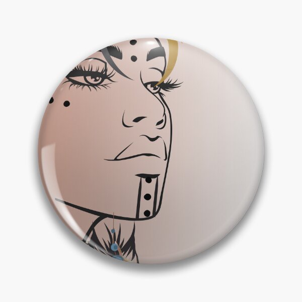 Item preview, Reclaiming native facial art designed and sold by Savvysioux.