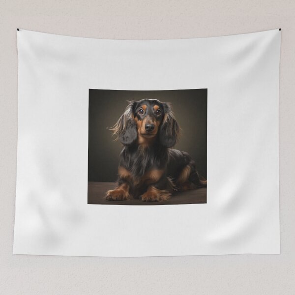 Item preview, Long-Haired Dachshund puppy designed and sold by SMARTKIT  DESIGNAGENCY.
