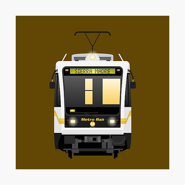 Item preview, Los Angeles Metro Rail Siemens P2000 Train (Older Yellow Jacket) designed and sold by LeonTransit.