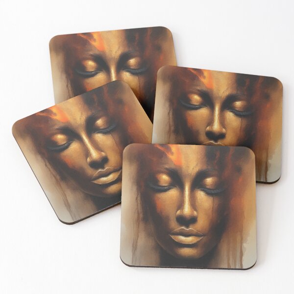 Item preview, Ember Within – The Fire of Her Silence designed and sold by AbstractAnom.