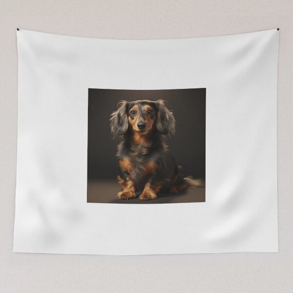 Item preview, Long-Haired Dachshund puppy designed and sold by SMARTKIT  DESIGNAGENCY.