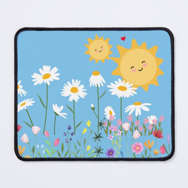 Item preview, Two Smiling Sunny Cartoons Flowers designed and sold by MakeEverything.