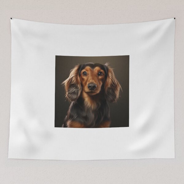 Item preview, Long-Haired Dachshund puppy designed and sold by SMARTKIT  DESIGNAGENCY.