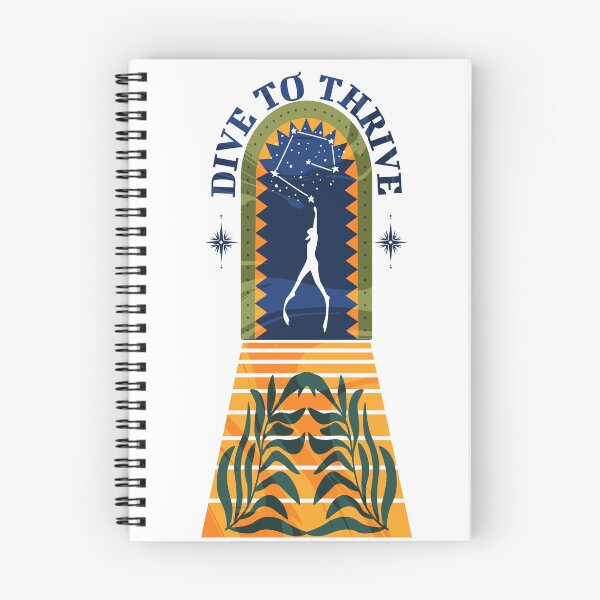 Item preview, Free Dive Constellation Dive to Thrive designed and sold by MoeTiff.