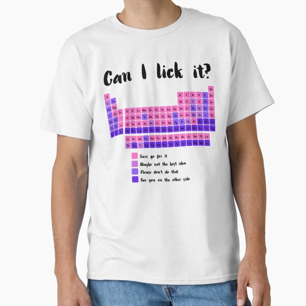 Item preview, Can I Lick It Periodic Table designed and sold by AniArtPL.