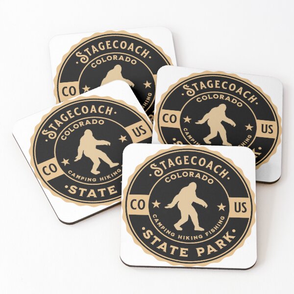 Item preview, Outdoor Bigfoot Adventure - Stagecoach State Park Colorado designed and sold by CattlettArt.