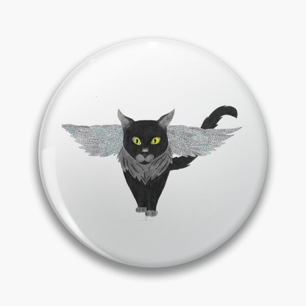 Item preview, Winged cat designed and sold by A arte da Cristina.