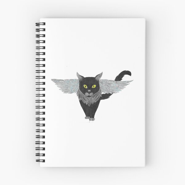 Item preview, Winged cat designed and sold by A arte da Cristina.