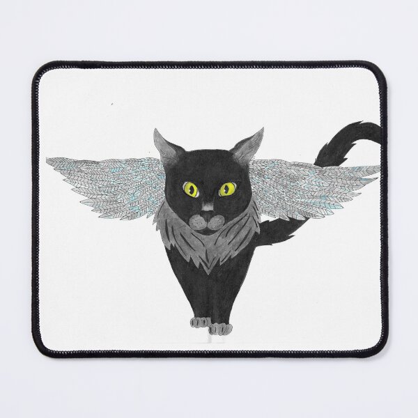Item preview, Winged cat designed and sold by A arte da Cristina.
