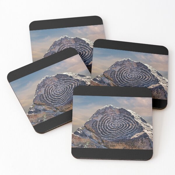 Item preview, Spiral design petroglyph designed and sold by Alex Preiss.