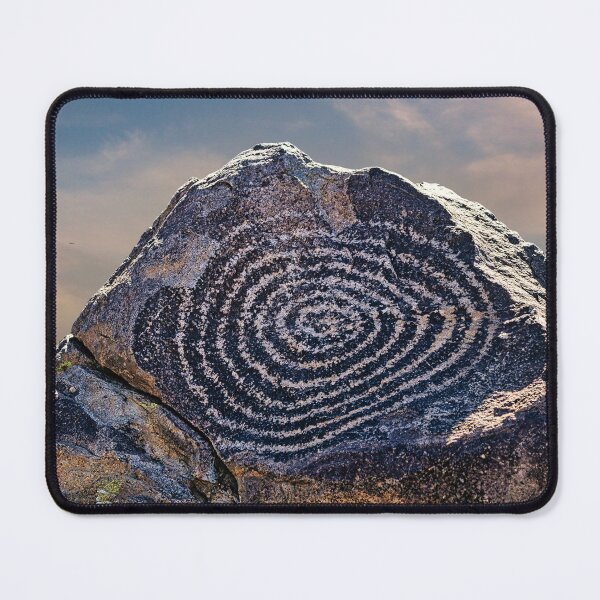 Item preview, Spiral design petroglyph designed and sold by Alex Preiss.