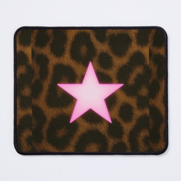 Item preview, BABY PINK Leopard Star designed and sold by Leous.