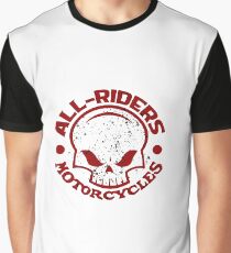 AR Graphic Skull Logo Graphic T-Shirt