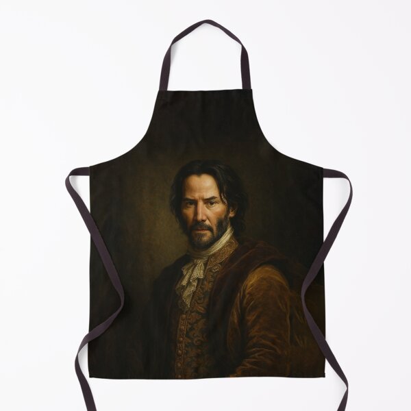 Item preview, Barok Tarzı Keanu Reeves Portresi – Sanatsal ve Asil Dijital Tablo designed and sold by PrometheusStyle.
