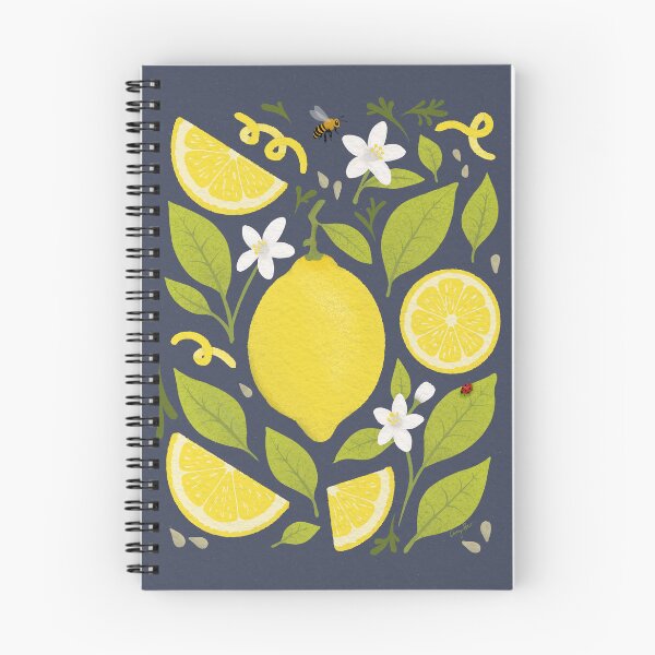 Item preview, Lemon and Blooms designed and sold by AmySevArts.