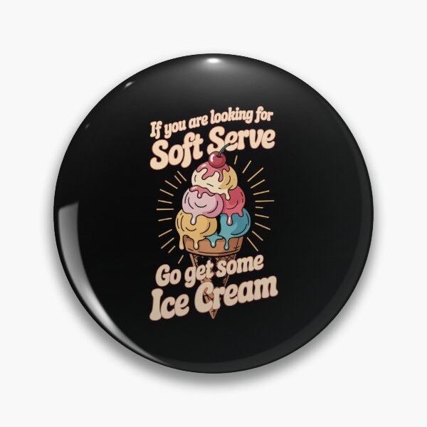 Item preview, Soft Serve Temptation: Playful Ice Cream Typography Art designed and sold by Snap Sell Studio HQ.