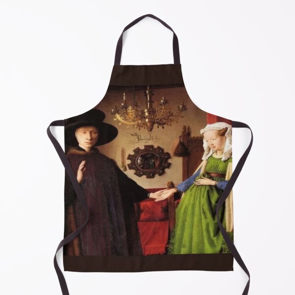 Item preview, Arnolfini Portrait by Jan van Eyck - Wearable Art & History designed and sold by Naomi Gutierrez Parrish.