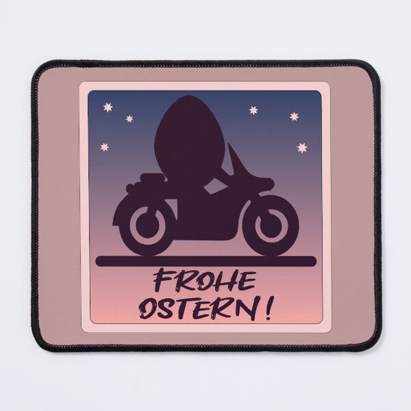 Item preview, HAPPY EASTER - EASTER EGGS - MOTORCYCLE designed and sold by minimalartstory.