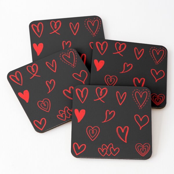 Item preview, Cute minimalist hearts designed and sold by Paper Drip.