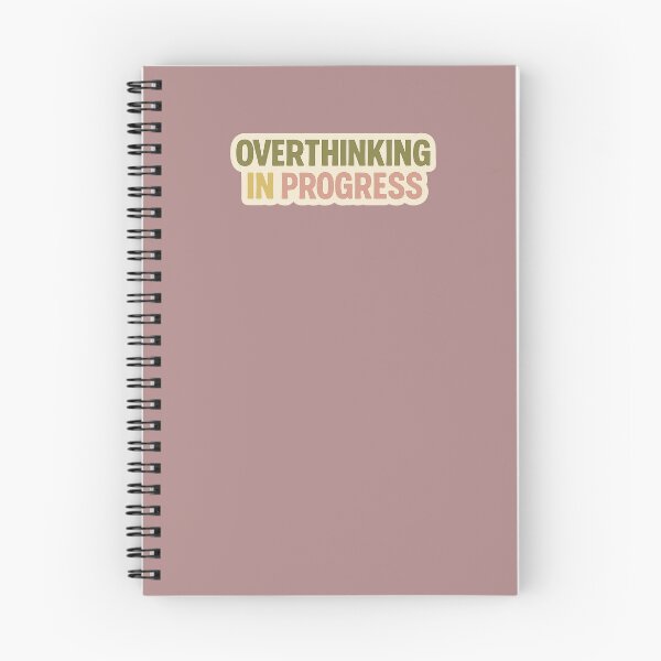 Item preview, Overthinking in Progress designed and sold by Futoondesigns.