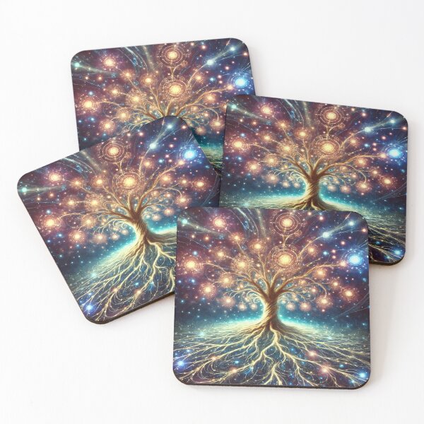 Item preview, Tree of the Cosmos – Roots of Infinity designed and sold by AbstractAnom.