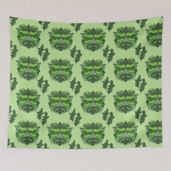 Item preview, The Green man pattern designed and sold by TraceyEvansArt.