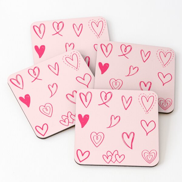 Item preview, Cute minimalist hearts designed and sold by Paper Drip.
