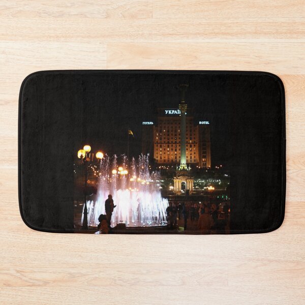 Item preview, Illuminated Fountains and Hotel Ukraine at Night, Kyiv designed and sold by Maryna Gumenyuk.