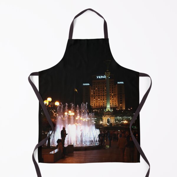 Item preview, Illuminated Fountains and Hotel Ukraine at Night, Kyiv designed and sold by Maryna Gumenyuk.