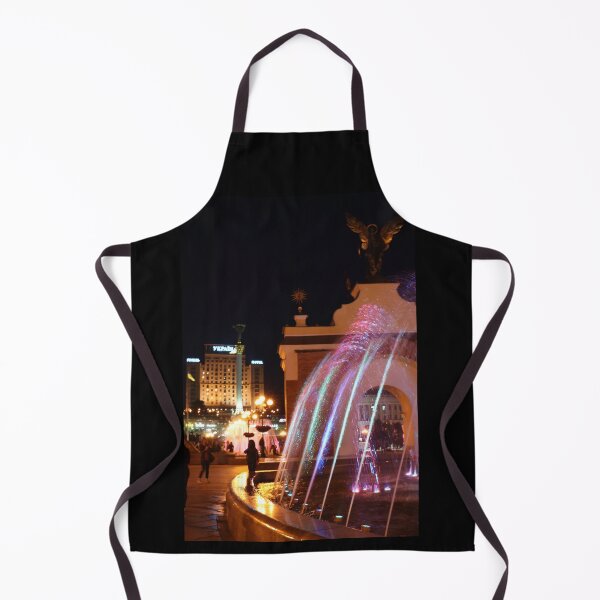Item preview, Night View of Maidan Nezalezhnosti with Lyadsky Gate and and Dancing Water designed and sold by Maryna Gumenyuk.