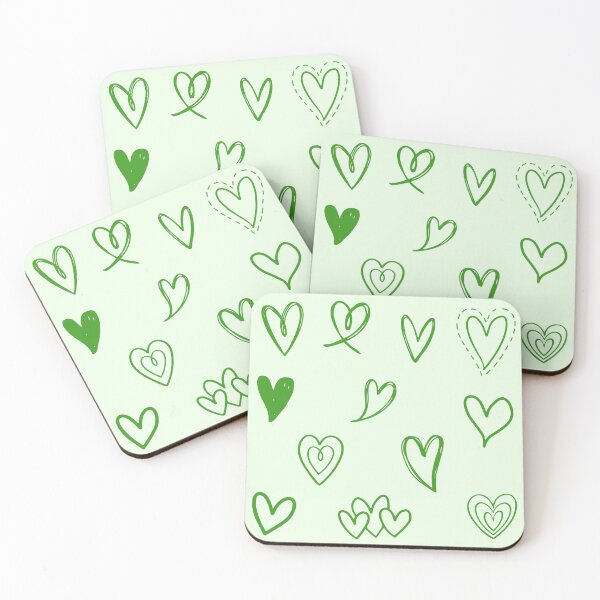 Item preview, Cute minimalist hearts designed and sold by Paper Drip.