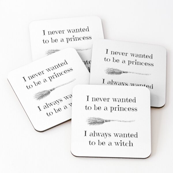 Item preview, Never wanted b a princess always wanted be a witch  designed and sold by ADHD-powered-hippie.
