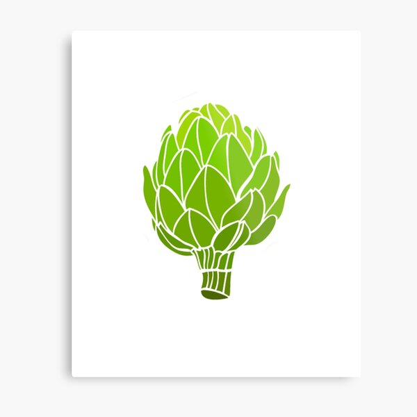 Okey Dokey Artichokey Metal Print By Sassyyetclassy Redbubble