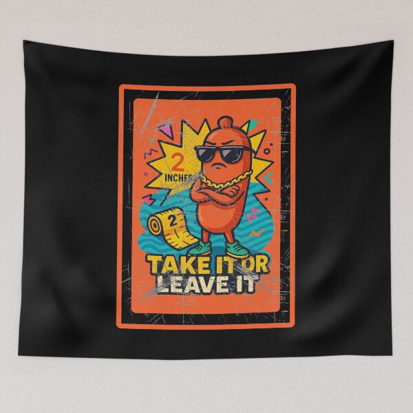 Item preview, 2 inches – take it or leave it! designed and sold by KolbaVison.