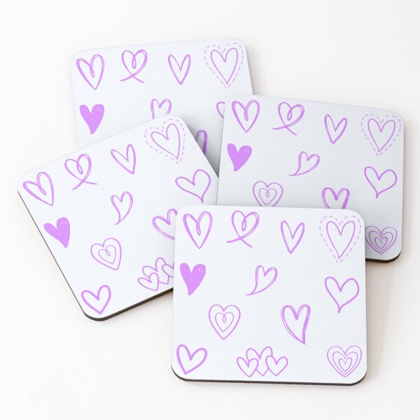 Item preview, Cute minimalist hearts designed and sold by Paper Drip.