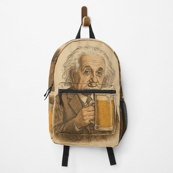 Item preview, albert einstein driking beer designed and sold by martin max.