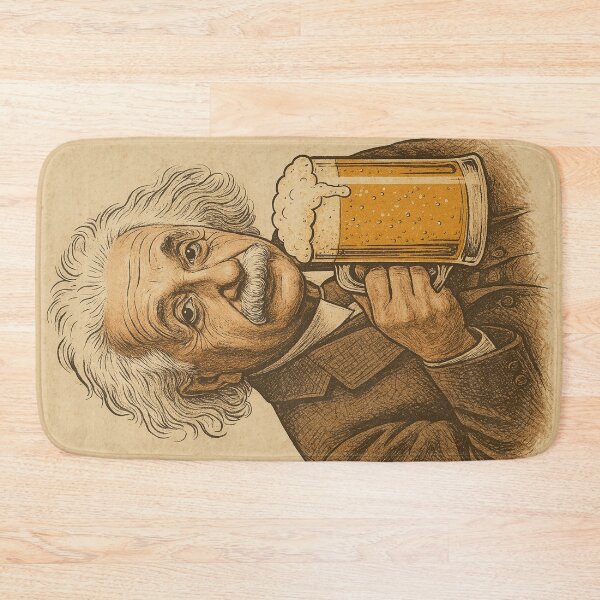 Item preview, albert einstein driking beer designed and sold by martin max.
