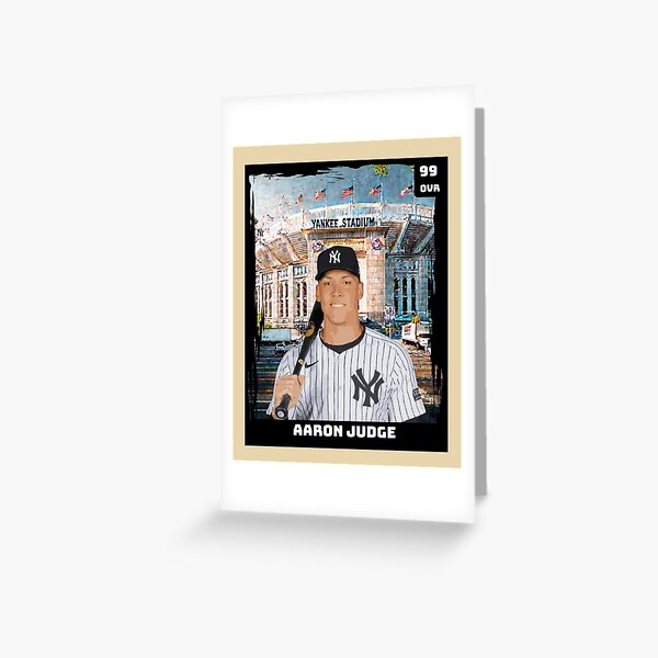 Vista previa del artículo con la obra «¡Arriba!: Arte estilo tarjeta de béisbol de Aaron Judge - Arte para habitaciones infantiles y fanáticos de los Yankees», diseñado y vendido por C-Doze2.