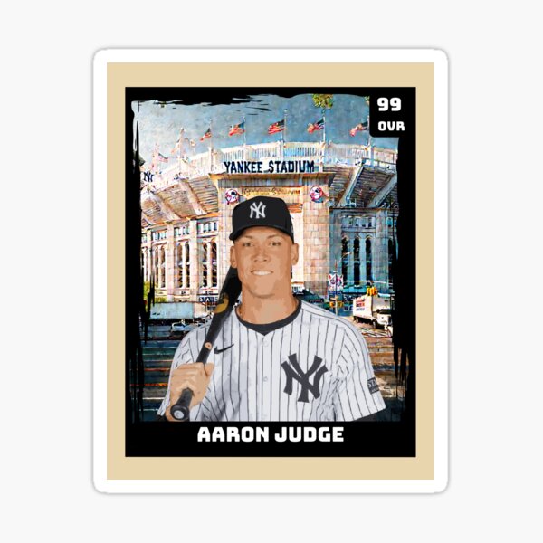 Item preview, All Rise: Aaron Judge Baseball Card Style Art - Art for Kid Rooms & Yankees Fans designed and sold by C-Doze2.