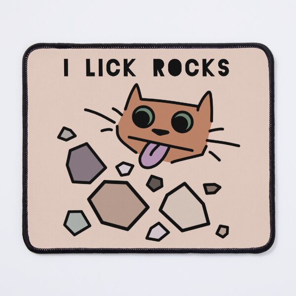 Item preview, Geology Lick Rocks Orange Cat designed and sold by itz-hazza.