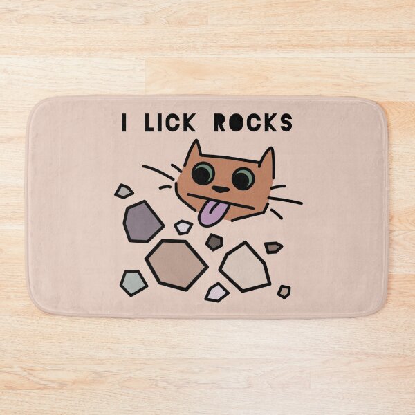 Item preview, Geology Lick Rocks Orange Cat designed and sold by itz-hazza.