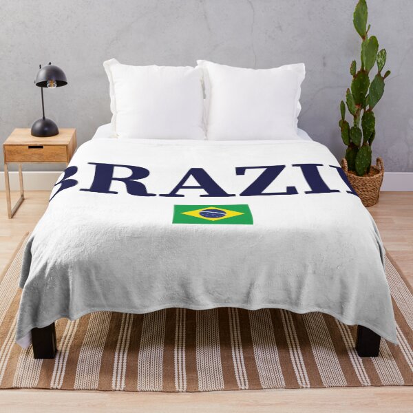 Item preview, Brazil Flag T-Shirt – Brazilian Pride Tee for Travel, Sports & Everyday Wear designed and sold by MintCreativeSH.