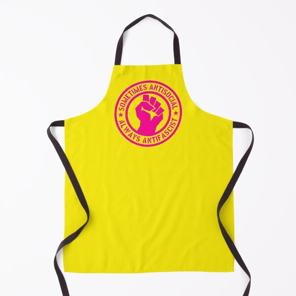 Item preview, sometimes antisocial - always antifascist (hot pink stencil) designed and sold by Thelittlelord.