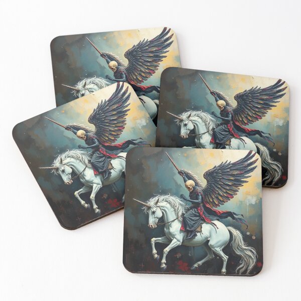 Item preview, DEATH OF A UNICORN designed and sold by Obinne.